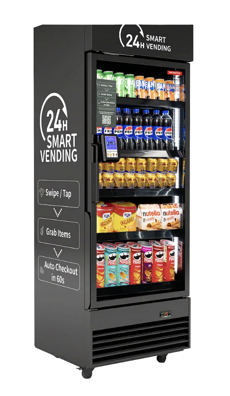 The Tenant Hub 24H smart AI vending machine